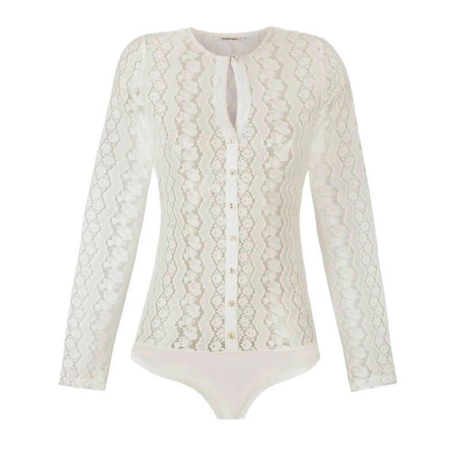 Hot Damenbody "Dani", Creme Damen Bodys