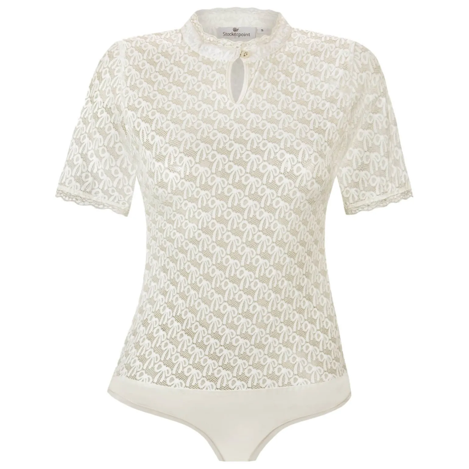 Outlet Damenbody "Mette", Creme Damen Bodys