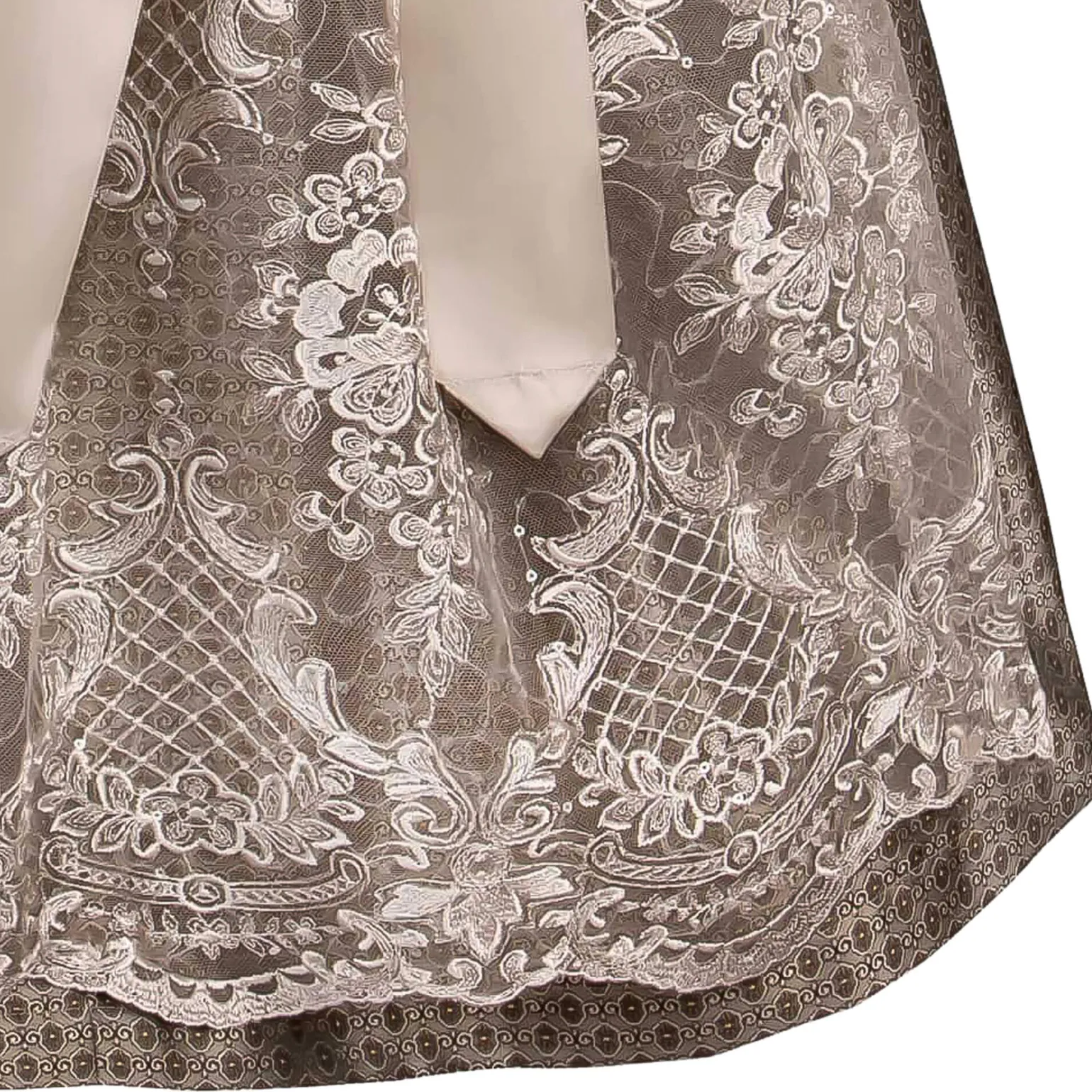 Sale Damen Dirndl "Loredana", Taupe Damen Dirndl
