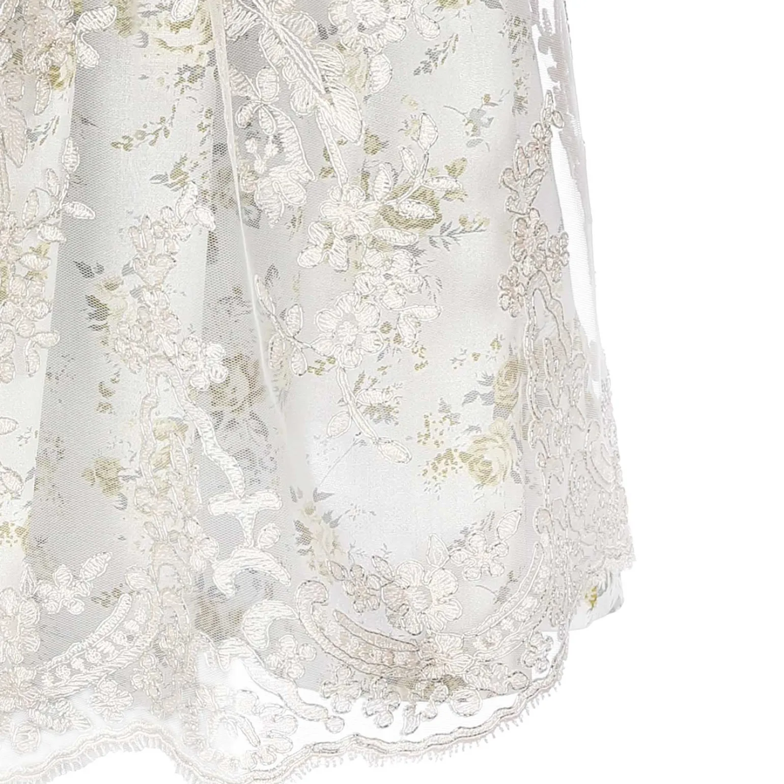 Fashion Damen Dirndl "Marina", Creme Damen Dirndl