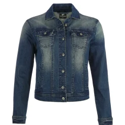 Outlet Damen Jeansjacke "Babsi", Dunkel Damen Jacken
