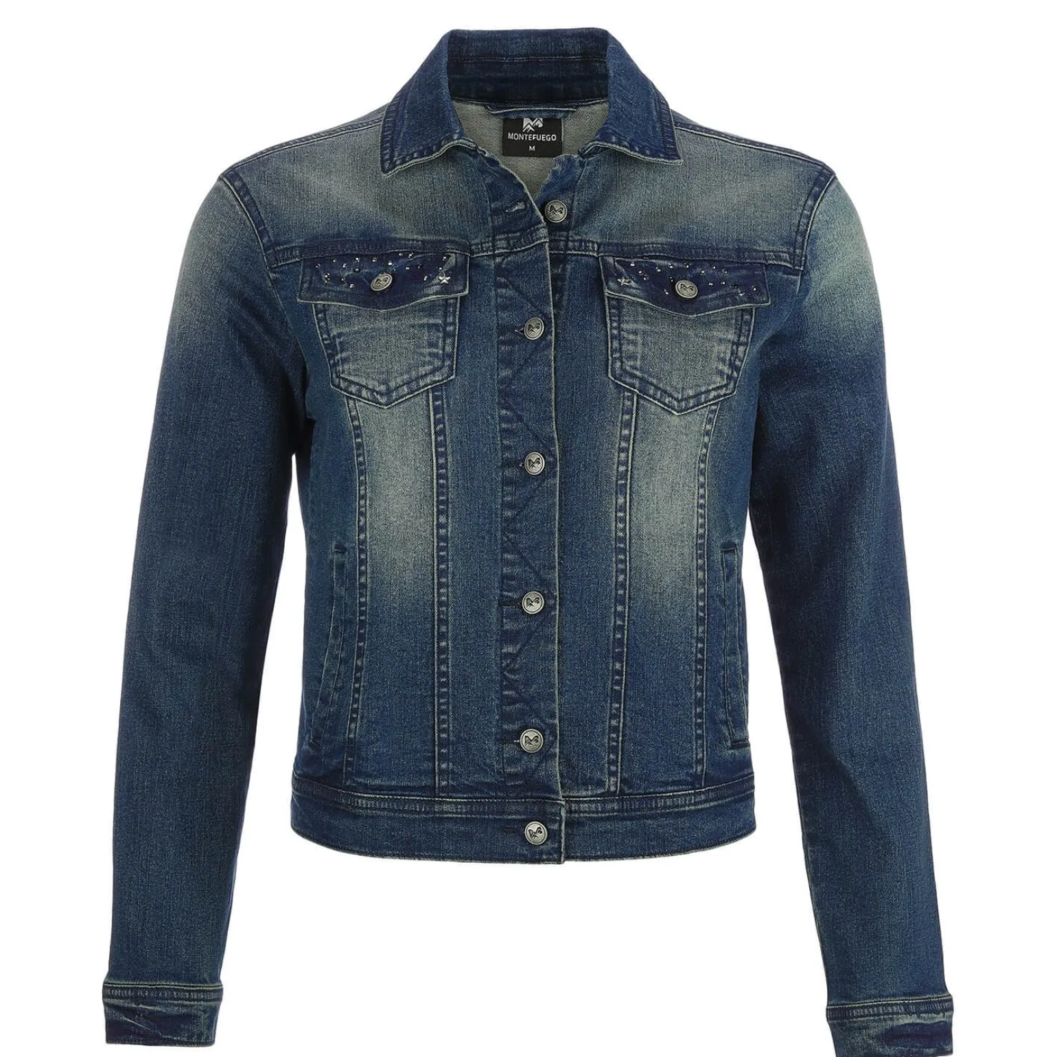 Outlet Damen Jeansjacke "Babsi", Dunkel Damen Jacken