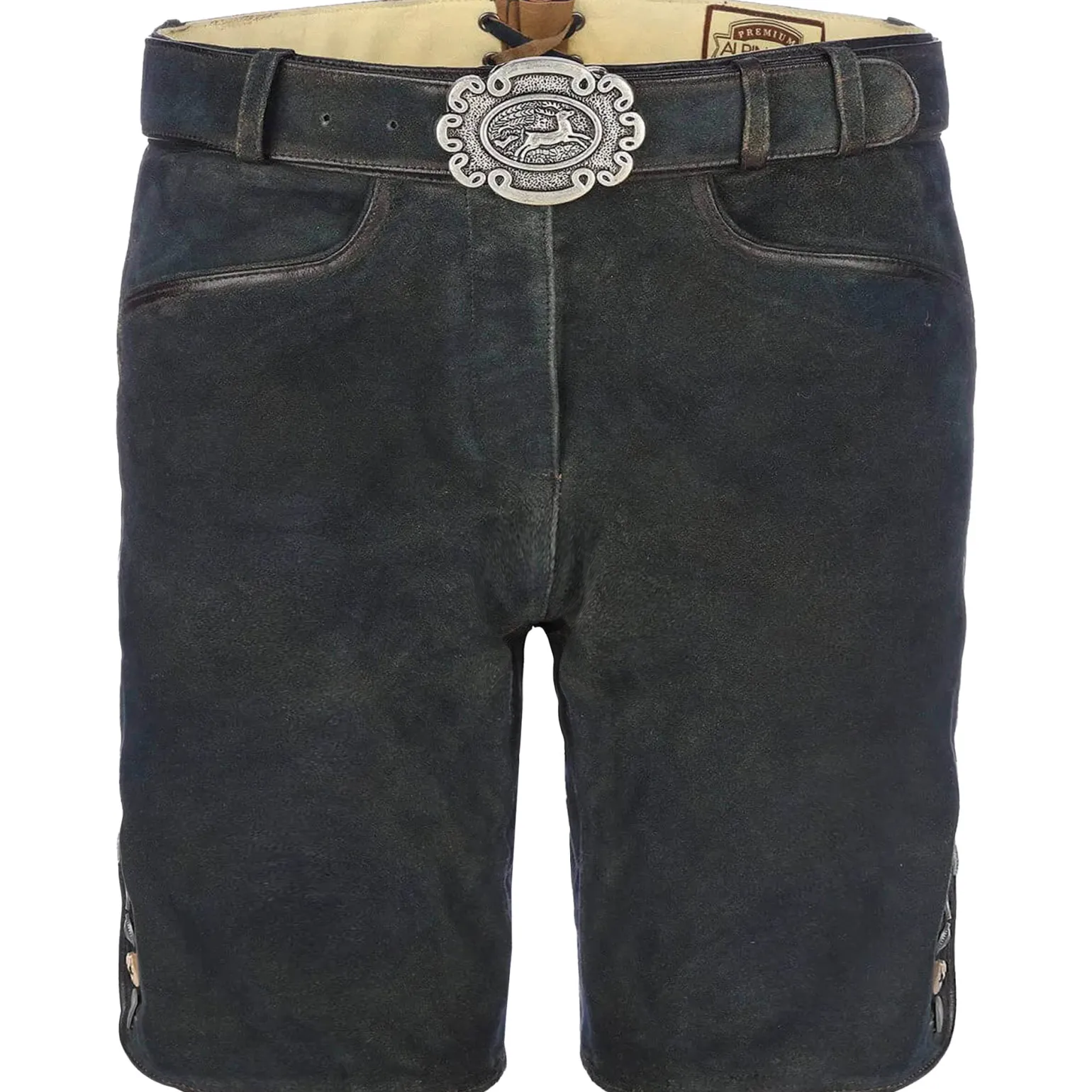 Flash Sale Damen Lederhose "Samira", Graphit Damen Lederhosen