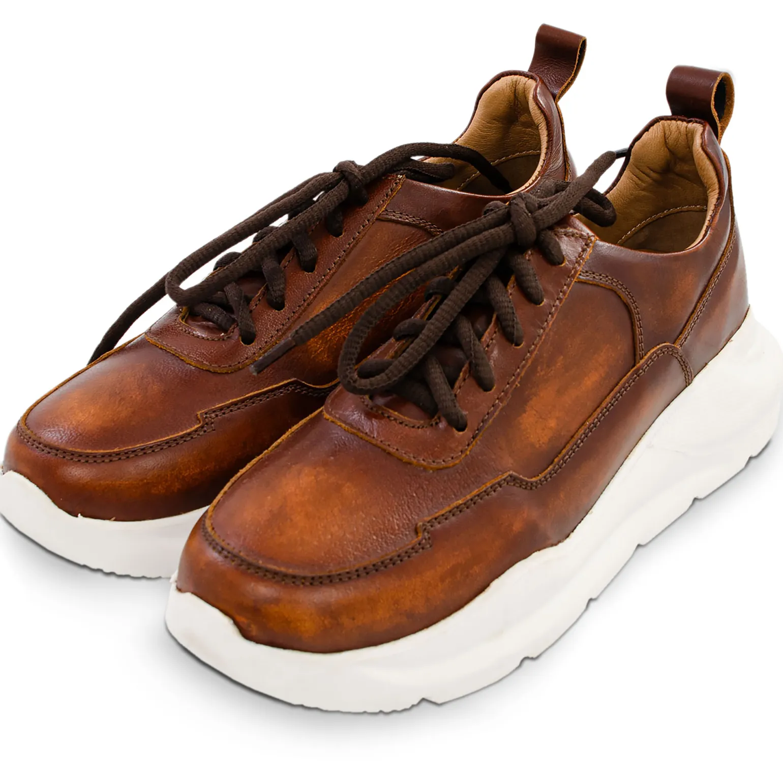 Fashion Damen Ledersneaker "Heidi", Damen Schuhe & Socken