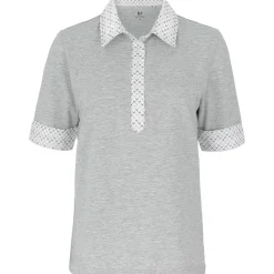 Clearance Damen Poloshirt "Sigrid", Hell Damen Polos