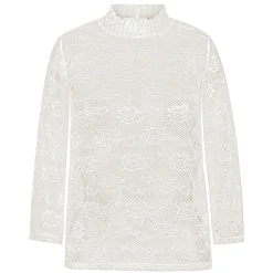 Discount Damen Spitzen-Shirt "Molly", Creme Damen Shirts