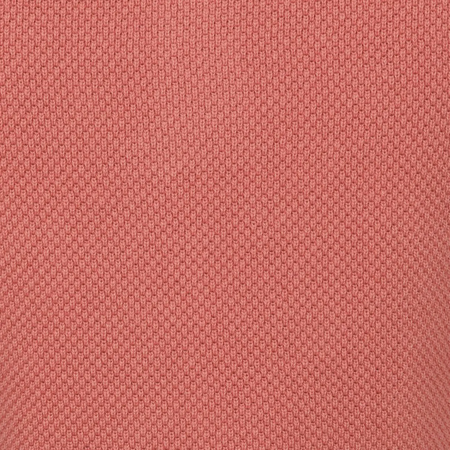 Store Damen Strick Polo "Emma", Aprikot Damen Polos