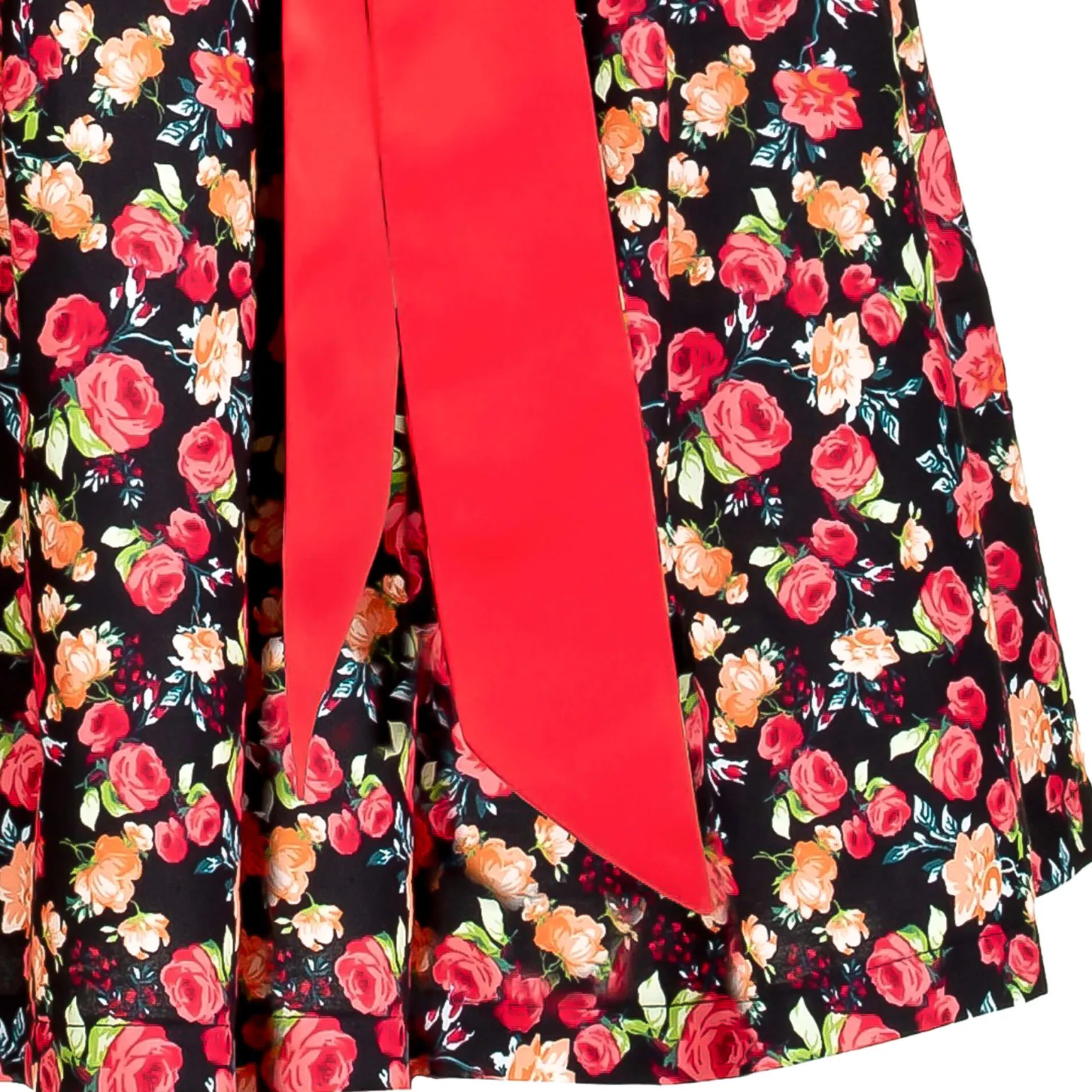 Cheap Damen Trachtenkleid "Manja", Schwarz-Rot Damen Dirndl