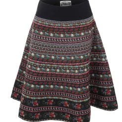 Outlet Damen Trachtenrock "Leila", Schwarz Damen Mieder & Röcke