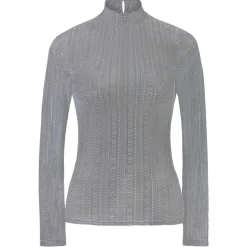 Store Damen Trachten Shirt "Nikita", Anthrazit Damen Shirts