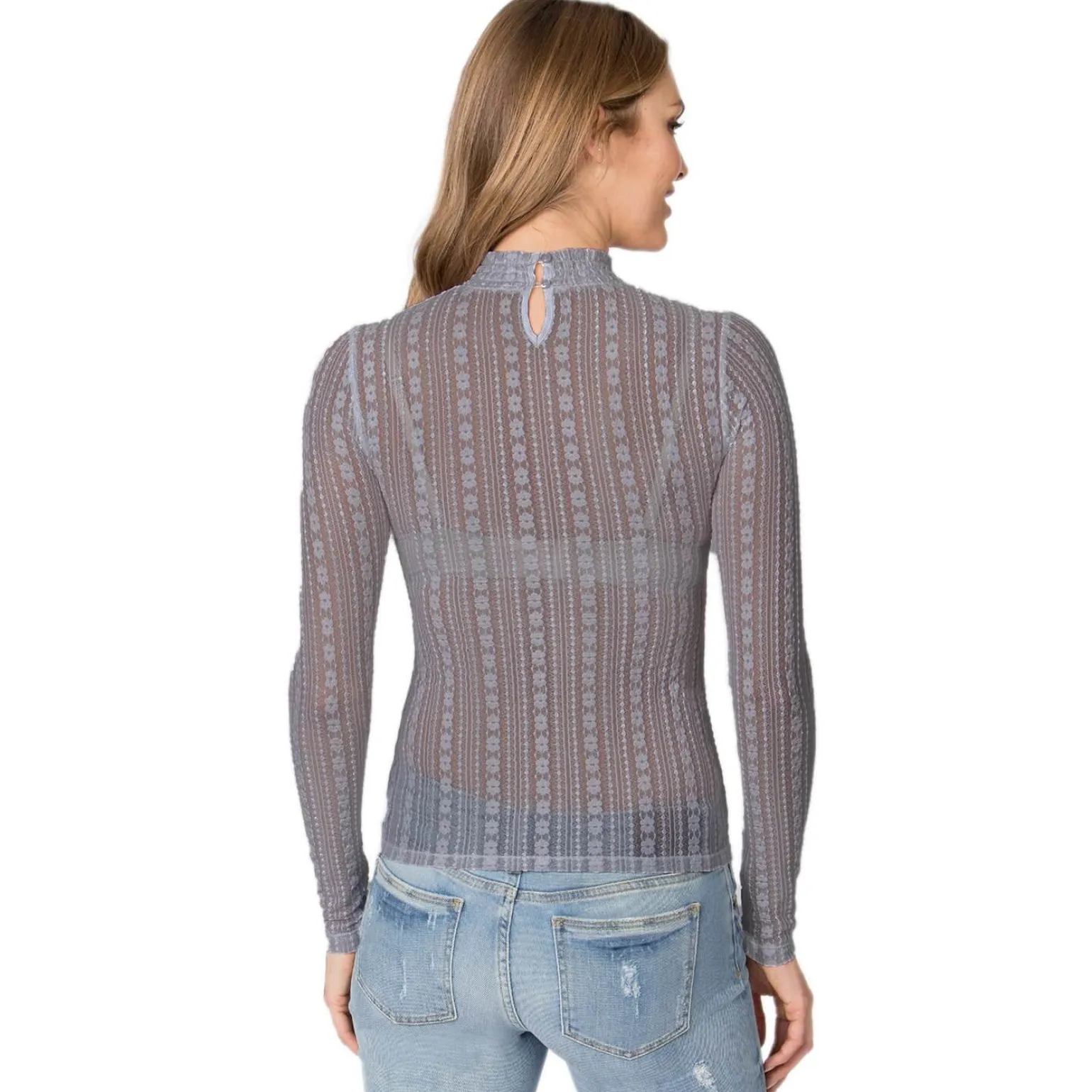 Store Damen Trachten Shirt "Nikita", Anthrazit Damen Shirts