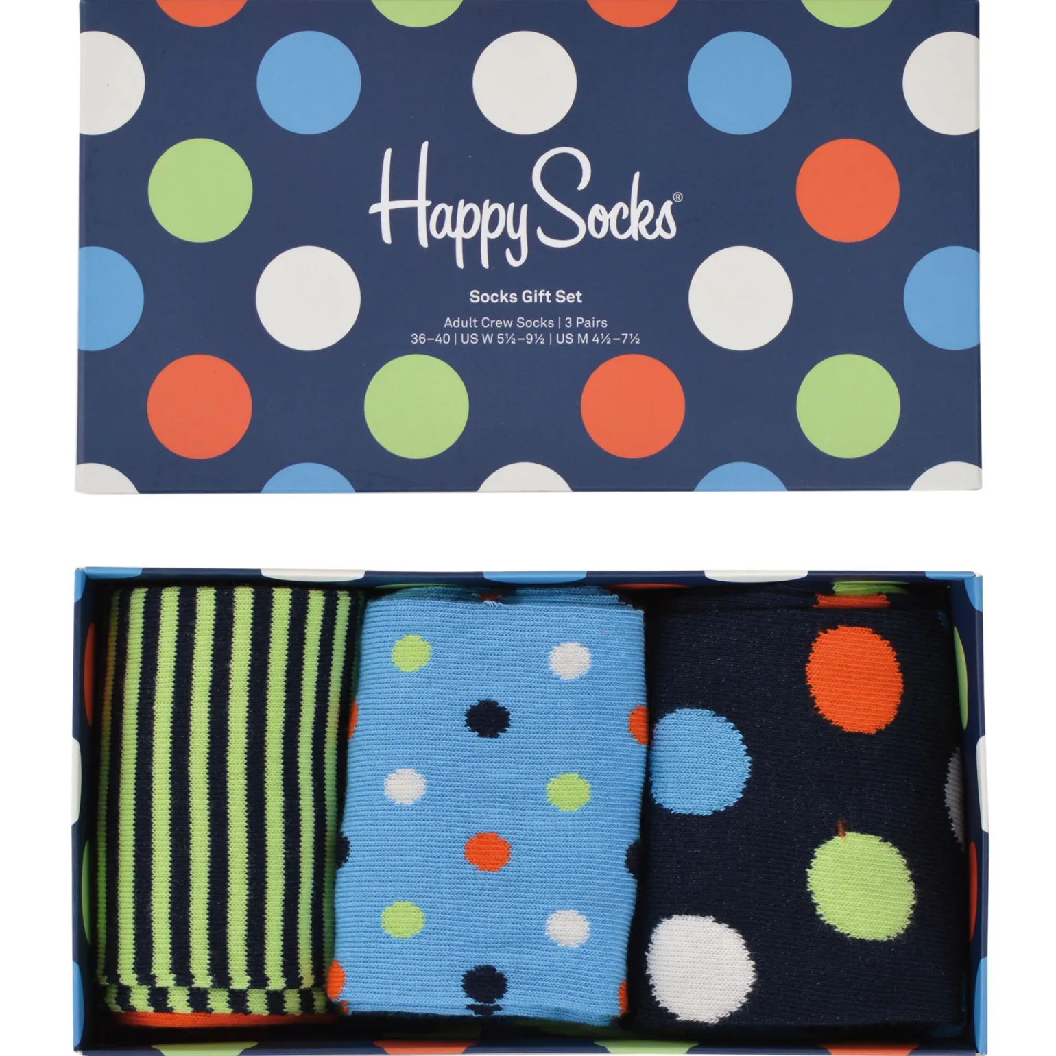 Outlet Happy Socks 3er, Punkte Damen Socken|Schuhe & Socken