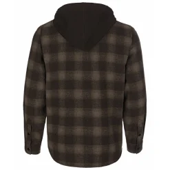 Shop Herren Flanellhemd "Karo", mit Kapuze, Herren Hemden