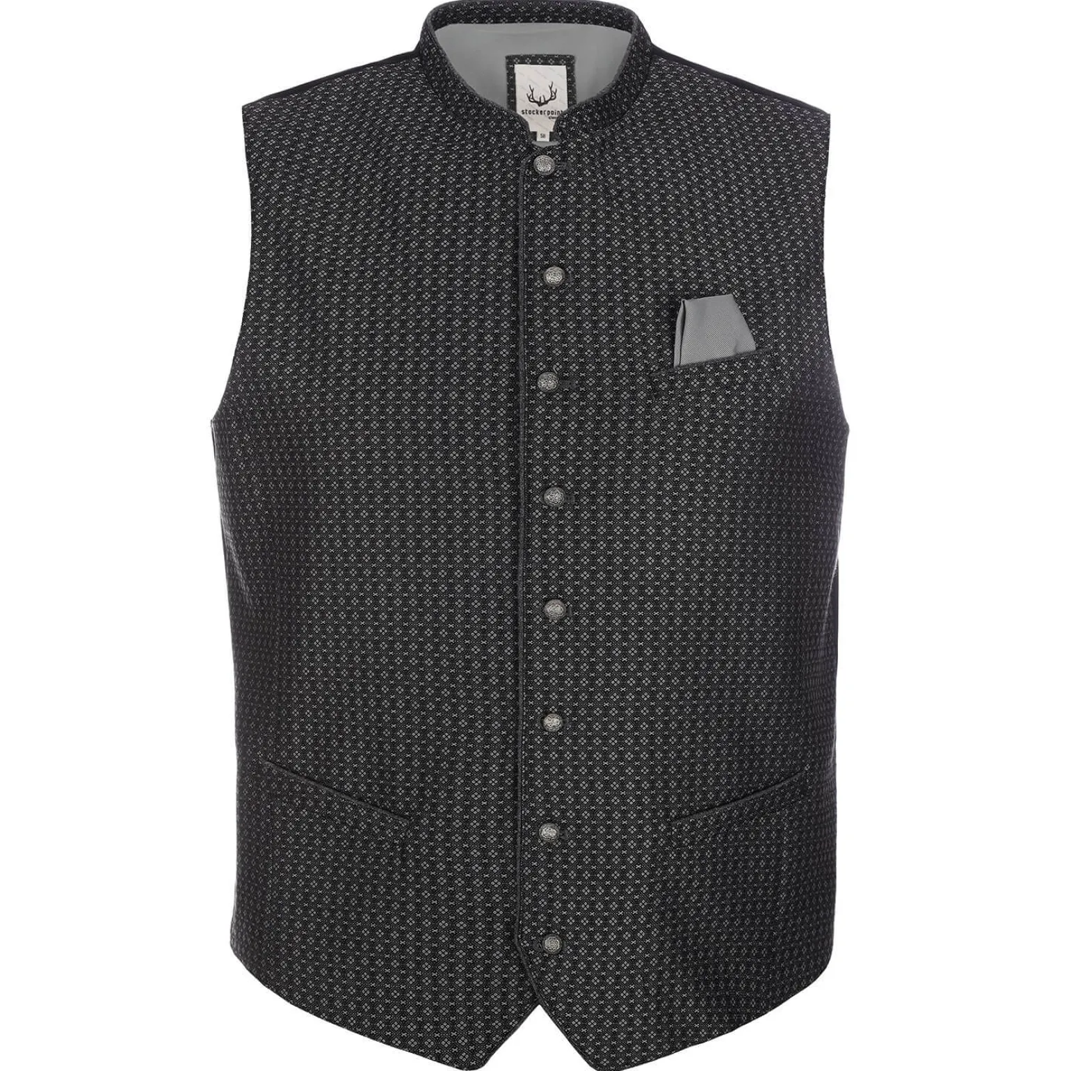 Online Herren Gilet "Franco", Anthrazit Herren Gilets