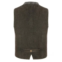 New Herren Gilet "Henry", Stone Herren Gilets