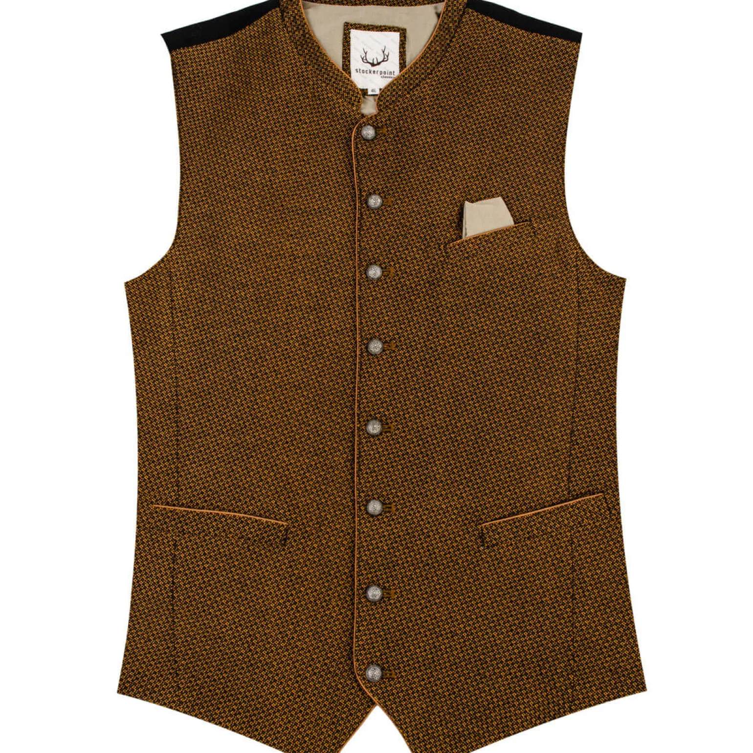 Best Sale Herren Gilet "Tiziano", Muskat Herren Gilets