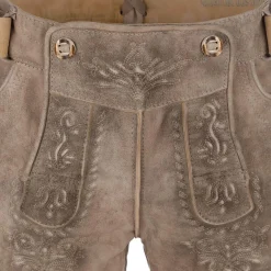 Fashion Herren Lederhose 