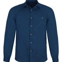 Store Herren Leinenhemd "Vincent", Dunkel Herren Hemden
