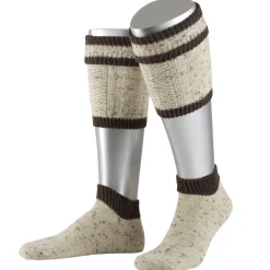 Cheap Herren Loferl-Set Loden-Tweed 2-teilig, Naturmeliert-Braun Herren Socken