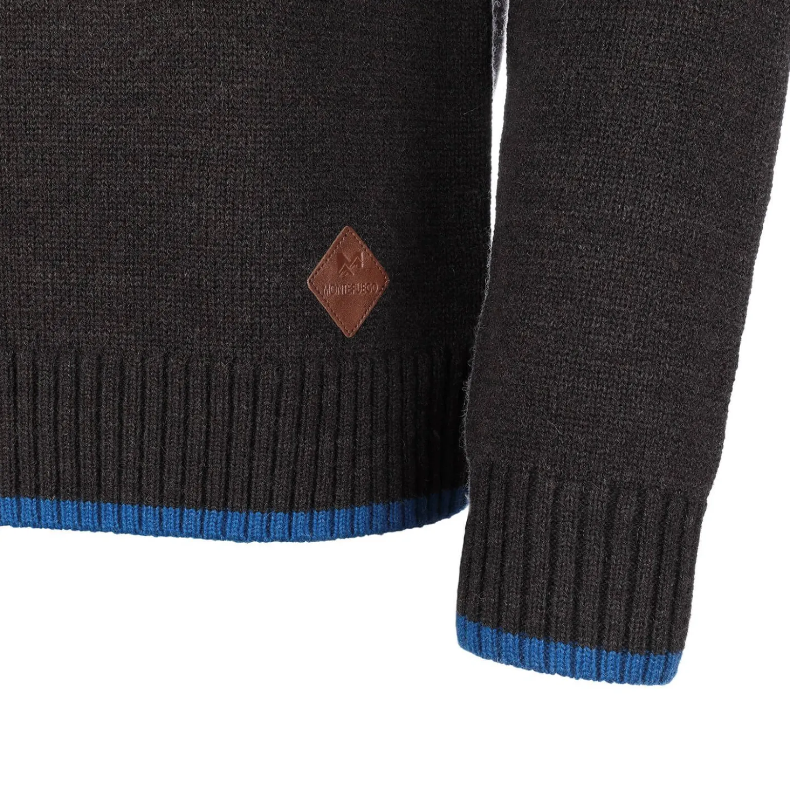 Fashion Herren Norweger "Oslo", Dunkel/Weiß Herren Pullover & Hoodies