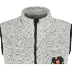Hot Herren Strickfleece Weste