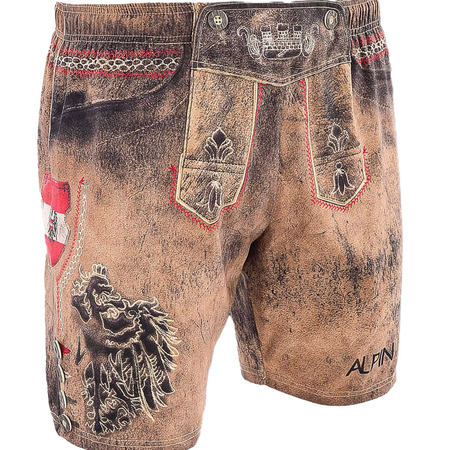 Best Sale Herren Trachten Badehose "Österreich", Herren Badehosen