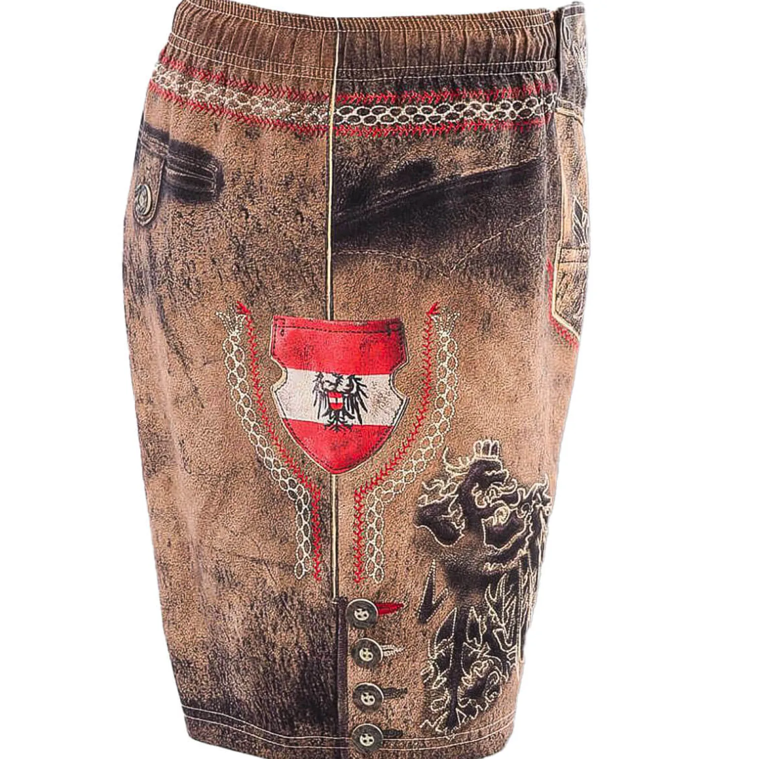 Best Sale Herren Trachten Badehose "Österreich", Herren Badehosen