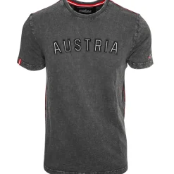 Fashion Herren T-Shirt "Austria Schriftzug", Dunkel Herren Shirts