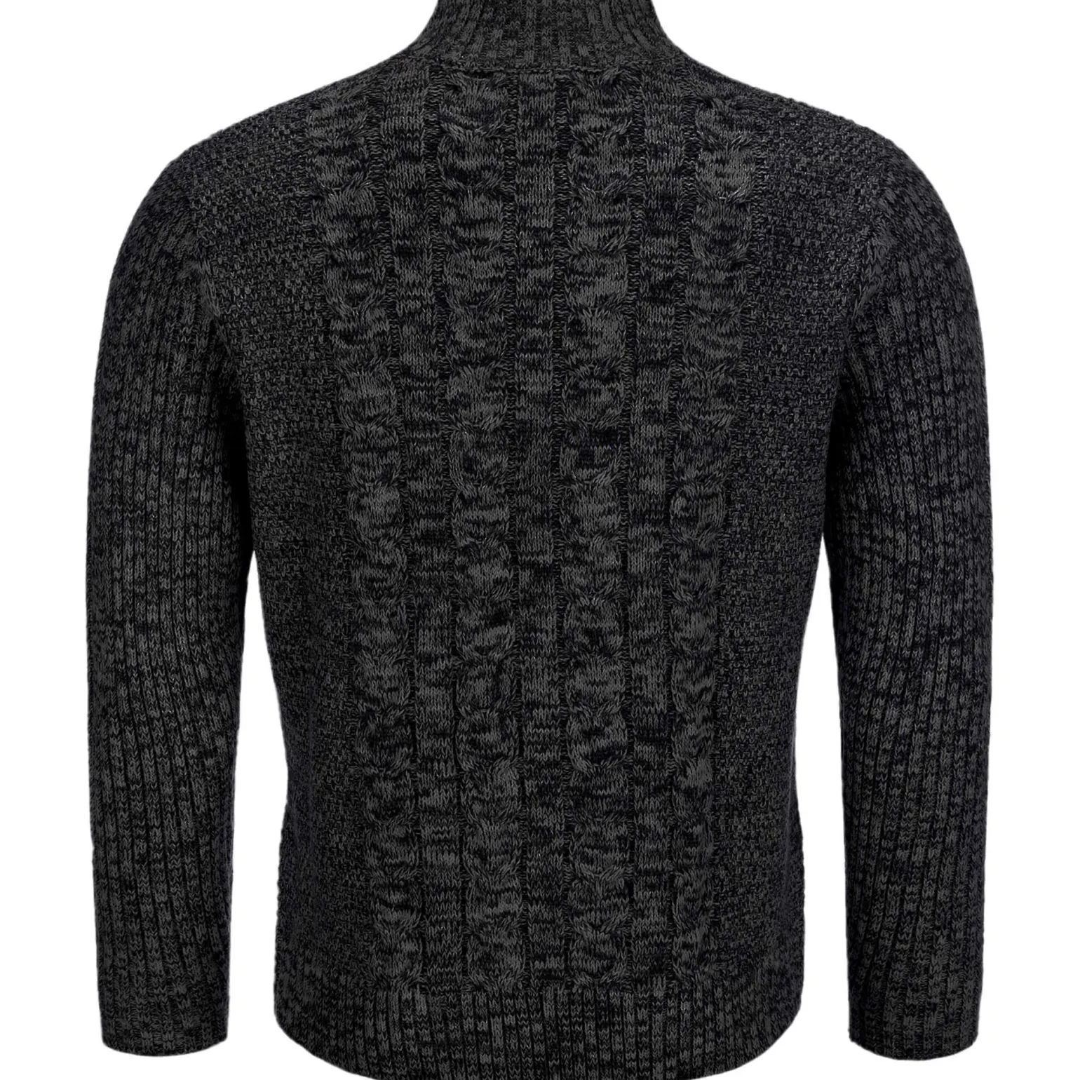 Shop Herren Zopf-Strickjacke "Noel", Dunkel Herren Jacken