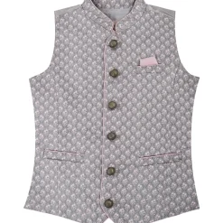 Best Sale Jungen Gilet "Marno", Taupe Kinder Gilets
