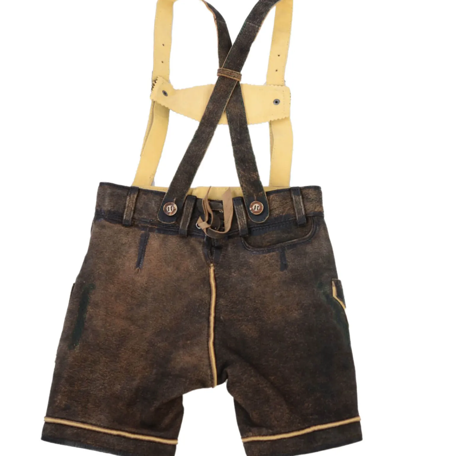 Hot Kinder Lederhose "Ronny" mit Träger, Kinder Lederhosen