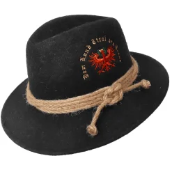 Clearance Murtal Hut "Tirol", Anthrazit Herren Accessoires