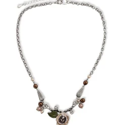 Sale Trachtenkette "Alpenrose", Kaffee Damen Accessoires